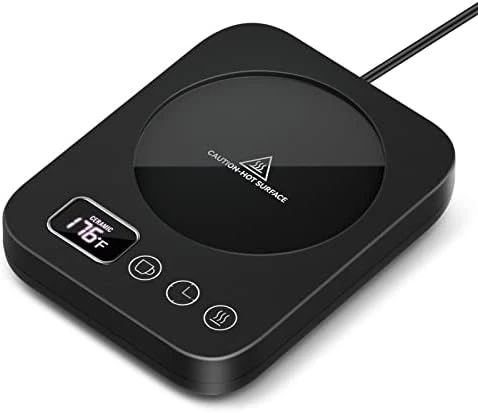 Mug Warmer, Coffee Warmer For Desk With Auto Shut Off, Cup Warmer For Office Home Use, Beverage Warmers With Mug For Coffee, Milk, Tea, Water Temp Control, Christmas/Birthday Gift(Include Cup) 5 Mug Warmer, Coffee Warmer For Desk With Auto Shut Off, Cup Warmer For Office Home Use, Beverage Warmers With Mug For Coffee, Milk, Tea, Water Temp Control, Christmas/Birthday Gift(Include Cup) - Image 3