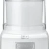 Cuisinart Ice Cream Maker Machine, 1.5 Quart Sorbet, Frozen Yogurt Maker, Double Insulated, White, ICE-21P1