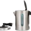Breville BKE700BSS Soft Top Pure Countertop Electric Kettle, Brushed Stainless Steel 2 Breville BKE700BSS Soft Top Pure Countertop Electric Kettle, Brushed Stainless Steel -KitchenAid Shop 31mRVV7imaL