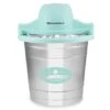IM-308L, 4 Qt. Electric Motorized Ice Cream Maker Ice & Rock Salt, 4Qt. Freezing Canister, Creamy Ice Cream, Gelato, Frozen Yogurt, Or Sorbet, Recipe Booklet