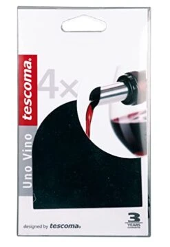 Tescoma Flexible Bottle Spout 4 Pcs. Uno Vino, Assorted, 16.8 X 10 X 0.3 Cm -KitchenAid Shop 31mjSwLvUlL