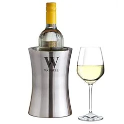 Personalized Wine Chiller Bucket Stainless Steel Custom Name Wine Bottle Cooler Bucket Wine & Champagne Cooler Chiller For Parties, Dinner–Keep Wine & Beverages Cold–Holds Any 750ml Bottle 11 Personalized Wine Chiller Bucket Stainless Steel Custom Name Wine Bottle Cooler Bucket Wine & Champagne Cooler Chiller For Parties, Dinner–Keep Wine & Beverages Cold–Holds Any 750ml Bottle -KitchenAid Shop 31n2Ea0wnlL