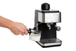 PREMIUM Levella 4-Cup Espresso, Cappuccino And Latte Maker Black (Pem351)
