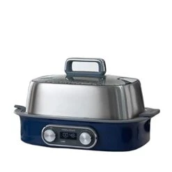 IEASEtg Stock Pot Electric Steamer Household Stainless Steel Pot Small Steam Pot Quick Automatic Power-off Steaming Cage