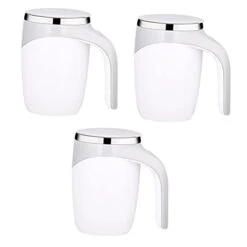 3 Pcs Mixing Cup Mug Travel Coffee Cup Electric Coffee Mug Self Mixing Coffee Mug Coffee Stirring Mug Electric Stirring Tea Mug Travel Coffe Mug Self Mixing Cup Self Mixing Mug