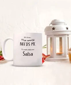 GENERIC Salsa Cook Gift: Make Your Favorite Maker Of Salsa Smile With A Unique, Funny, & Charming Coffee Mug Gift