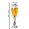 Beer Tower Dispenser Beer Machine Wine Cooler Beverage Machine Beer Barrel Bar Restaurant Beer Tower Beer Machine 3 Liters Double Head Luminous Drink Beverage Dispenser (Color : B) -KitchenAid Shop 31o3y31SEJL