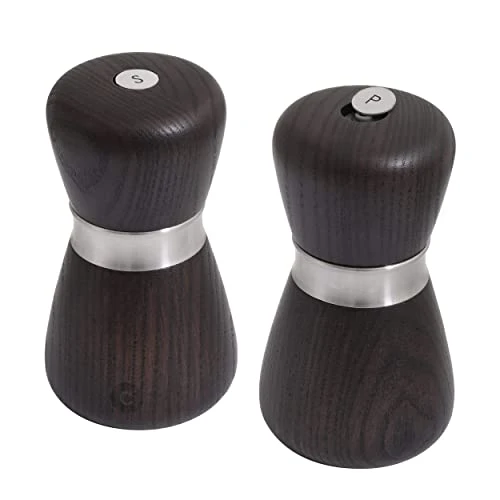 Kyoto Salt Or Pepper Mill (3.93 Inches, Ash Brown) 6 Kyoto Salt Or Pepper Mill (3.93 Inches, Ash Brown) - Image 4