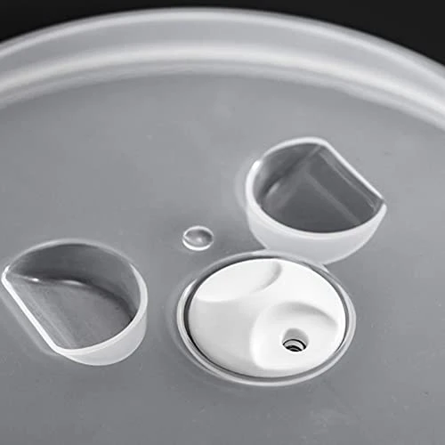 ALONCEfh Lunch Boxes Microwave Steamer Heating Steamer For Home Kitchen Heat-Resisting Range, Heat Preservation, Preservation For Home Kitchen White (Size : Medium) 8 ALONCEfh Lunch Boxes Microwave Steamer Heating Steamer For Home Kitchen Heat-Resisting Range, Heat Preservation, Preservation For Home Kitchen White (Size : Medium) - Image 6