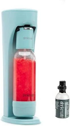 OmniFizz Sparkling Water And Soda Maker, Carbonates Any Drink, With 3 Oz CO2 Test Cylinder (Matte Black) -KitchenAid Shop 31oMyIsiMNL. AC