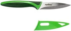 Zyliss YLISS Paring Knife With Sheath Cover, 3.5-Inch Stainless Steel Blade, Green -KitchenAid Shop 31ofxgb 7mL. AC