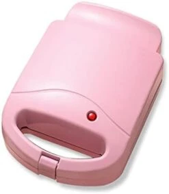 Mbj Bread Maker Portable Double Waffle Sandwich Maker Non-Stick Multifunctional Toaster For Breakfast (Color : Pink) -KitchenAid Shop 31oqj sfVVL. AC