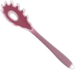 Silicone Pasta Fork (11.2"), High Heat Resistant To 480°F, Food Grade Pasta Spoon, BPA Free, Spaghetti Strainer & Server Spoon (Black, Noodle Spoon) -KitchenAid Shop 31pvMbHRSOL. AC