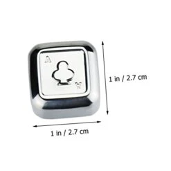16 Pcs Steel Pattern Whiskey Beer Reusable Cubes Ice Stainless Chilling Wine Poker Rocks Stones For Soda Red Beverage -KitchenAid Shop 31q7SuGPrWL