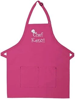 THE APRONPLACE Personalized Embroidered Chef Any Name Adult Apron -KitchenAid Shop 31r4ITdsOKL. AC 1