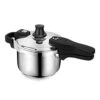 Stainless Steel Pressure Cooker Pressure Cooker, 304 Thick Household Gas Induction Cooker, General Purpose, Explosion-proof Safety Large Capacity (Size : 3L) -KitchenAid Shop 31rNiOUNBLS