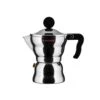 Alessi AAM33/1 "Moka" Stove Top Espresso Coffee Maker In Aluminium Casting Handle And Knob In Thermoplastic Resin, Black -KitchenAid Shop 31rSD13JscL