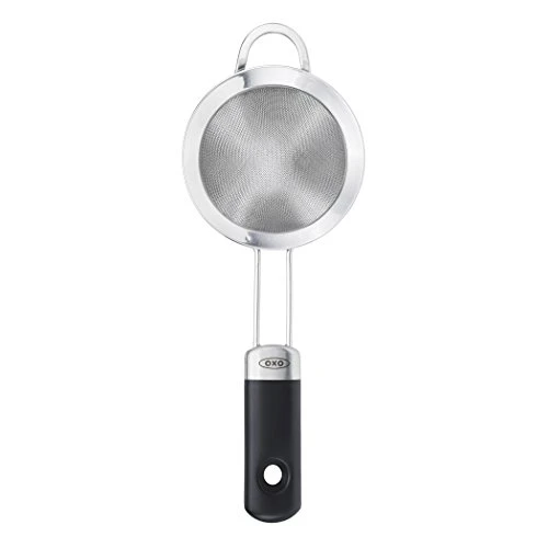 OXO SteeL Fine Mesh Cocktail Strainer, 3-inch,Stainless Steel 3 OXO SteeL Fine Mesh Cocktail Strainer, 3-inch,Stainless Steel