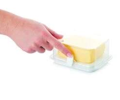 Healthy Container For The Refrigerator Purity, Butter Dish, 15.2 X 11.3 X 6.6 Cm, Assorted -KitchenAid Shop 31rXjEMYRlL