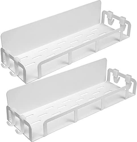 Magnetic Spice Rack Fridge Organizer Shelf Refrigerator Spice Rack Single Tier Magnetic Shelf Space Saver For Small Kitchen (White, 2 Pack Single Tier) 10 Magnetic Spice Rack Fridge Organizer Shelf Refrigerator Spice Rack Single Tier Magnetic Shelf Space Saver For Small Kitchen (White, 2 Pack Single Tier) - Image 8