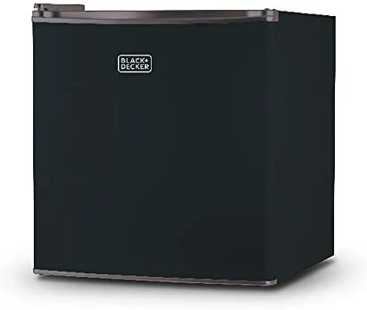 Black & Decker BCRK17B Compact Refrigerator Energy Star Single Door Mini Fridge With Freezer, 1.7 Cubic Feet, Black 10 Black & Decker BCRK17B Compact Refrigerator Energy Star Single Door Mini Fridge With Freezer, 1.7 Cubic Feet, Black - Image 8
