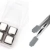 Reusable Beverage Ice Cubes,4pcs Stainless Steel Whiskey Stones, Wine Cooler For Drink With Clip -KitchenAid Shop 31rxCRkVAZL