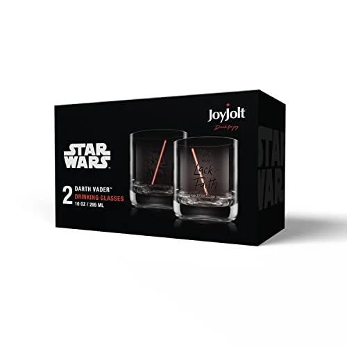 Star Wars Darth Vader Lightsaber Short Drinking Glass - 10 Oz - Set Of 2 6 Star Wars Darth Vader Lightsaber Short Drinking Glass - 10 Oz - Set Of 2 - Image 4