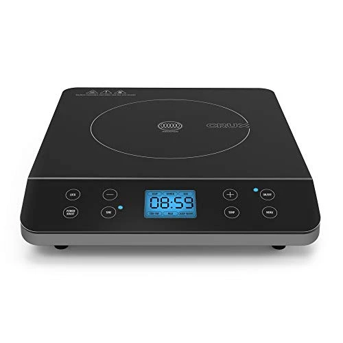 Countertop Induction Burner, Portable Electric Hot Plate, Smart Touch LCD Display, Hassle-Free Temperature Control And Adjustable Timer With Auto Shut Off, Black, One Size 3 Countertop Induction Burner, Portable Electric Hot Plate, Smart Touch LCD Display, Hassle-Free Temperature Control And Adjustable Timer With Auto Shut Off, Black, One Size