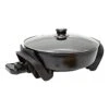Nstick Extra Deep Electric Skillet - With Lid With Steam Vent (12 Inch) -KitchenAid Shop 31sIRFYNPyL
