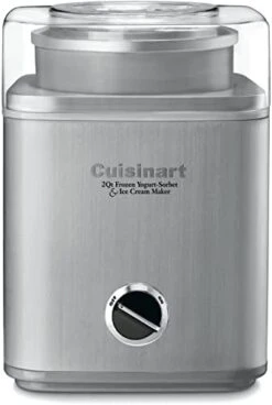 Cuisinart Ice Cream Maker, Ice Cream And Frozen Yogurt Machine, 2-Qt. Double-Insulated Freezer Bowl, Silver, ICE30BC -KitchenAid Shop 31sXfOcRlZL. AC