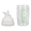 Salad Dressing Bottle, Easy To Operate Durable Safe Prevent Leakage Dressing Container For Kitchen(White) -KitchenAid Shop 31t0o2qLqrL