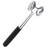 Meat Tenderizer Hammer Mallet Tool For Pounding Beef, Steak, Chicken, Pork, Stainless Steel Double-sided Meat Hammer Kitchen Tool (Silver)