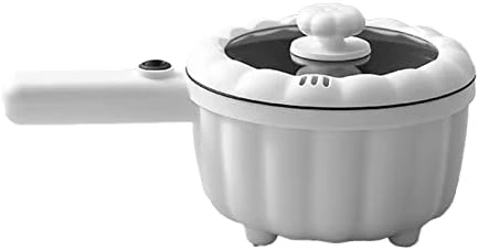 Electric Hot Pot, Mini Electric Stove Nonstick Two Gears Versatile Fire Plastic Ceramic Long Handle For Office (White) 10 Electric Hot Pot, Mini Electric Stove Nonstick Two Gears Versatile Fire Plastic Ceramic Long Handle For Office (White) - Image 8