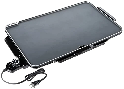 Presto 07072 Slimline Griddle, Black, 22" 5 Presto 07072 Slimline Griddle, Black, 22" - Image 3