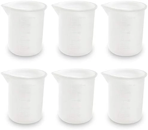 12 Pieces 100 Ml Silicone Measuring Cup DIY Resin Glue Tools Cup For Making Handmade Craft Nonstick Silicone Mixing Cups 6 12 Pieces 100 Ml Silicone Measuring Cup DIY Resin Glue Tools Cup For Making Handmade Craft Nonstick Silicone Mixing Cups - Image 4