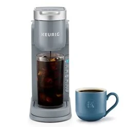 Keurig® K-Iced Coffee Maker, Single Serve K-Cup Pod Iced Coffee Maker, With Hot And Cold Coffee Capabilities, Brews Any K-Cup Pod, Gray