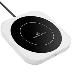 Mug Warmer With 3-Temp Settings, Coffee Mug Warmer For Desk, Coffee Cup Warmer For Desk Auto Shut Off, Coffee Cup Warmer With Enlarged Heating Plate &Touch Tech, Best Gift For Your Friends And Family