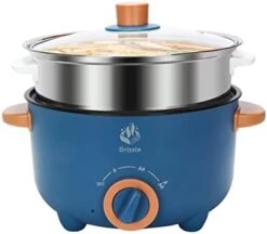 Electric Skillet Hot Pot Cooker - Multifunction Frying Pan 110V Non-Stick Grill 3L Stir-fried Stewed Cookware Steak Noodle Ramen Shabu Shabu Pot - Home Office Party Kitchen Dorm Cooking 19 Electric Skillet Hot Pot Cooker - Multifunction Frying Pan 110V Non-Stick Grill 3L Stir-fried Stewed Cookware Steak Noodle Ramen Shabu Shabu Pot - Home Office Party Kitchen Dorm Cooking -KitchenAid Shop 31tk0az5vYL. AC