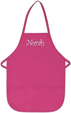 THE APRONPLACE Personalized Apron Embroidered Add A Name Kids Apron -KitchenAid Shop 31tqya8D3zL. AC