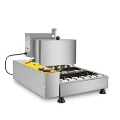 Commercial Automatic 6 Rows Donut Maker Machine, 9.5L Hopper Electric Frying Mini Donuts Maker With Moulds, Stainless Steel Doughnut Making Machine With Intelligent Control Panel (2250PCS/H) -KitchenAid Shop 31tubPZFtaL