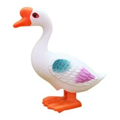 Winding Spring Toy Bouncing Big White Goose Simulation Animal Infant Enlightenment Boys And Girls Learn To Climb 1 To 8 Years Old Toy Multiplication Table