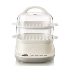 KAOROU Double-layer Household Small Drawer Type Breakfast Machine Multifunctional Electric Steamer