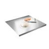 304 Cutting Boards, Large Stainless Steel Cutting Chopping Boards, Heavy Duty Baking Board With Lip For Kitchen, Pastry Board For Meat, Vegetables, Bread (size:23.6" X 19.6")