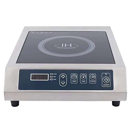 Induction Cooktop Portable Induction Cooktop Stainless Steel Electric Countertop Cooker Adjustable Temperature High Power Black 110V 1800W 3 Induction Cooktop Portable Induction Cooktop Stainless Steel Electric Countertop Cooker Adjustable Temperature High Power Black 110V 1800W