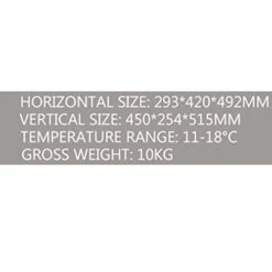 AMAYYAjgbx Beverage Cooler Red Wine Cabinet Constant Temperature Wine Cabinet Tea Cabinet Refrigerator Bar Ice Household Mini Air Conditioner 7 AMAYYAjgbx Beverage Cooler Red Wine Cabinet Constant Temperature Wine Cabinet Tea Cabinet Refrigerator Bar Ice Household Mini Air Conditioner -KitchenAid Shop 31v51fim6yL