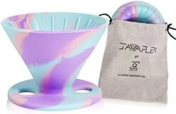 The Original JavaFlex Premium Foldable Silicone Pour Over Coffee Maker And Storage Pouch. Uses #2 V60 Cone Coffee Filters -KitchenAid Shop 31vGMgunuTL. AC