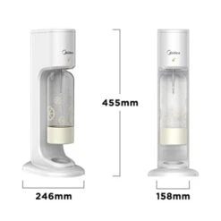 Domestic Self-Made Bubble Water Machine Soda Water Machine, Sparkling Water Maker Carbonation Machine, Commercial Carbonated Soda Machine, Equipped With 1 1L Carbonated Bottle, Excluding CO2 -KitchenAid Shop 31vX996d3SL