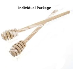 GIYOMI Wooden Honey Dipper Stick For Honey Jar Dispense Drizzle Honey,2 Pcs 6.3 Inch / 16cm Honey Dippers Sticks-Honeycomb Stick-Wooden Honey Spoon -KitchenAid Shop 31vnJkoE8xL