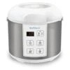 Buffalo Uffalo Classic Rice Cooker With Clad Stainless Steel Inner Pot (5 Cups) - Small Electric Rice Cooker For White/Brown Rice, Porridge, Soup - Easy-to-clean, Non-Toxic & Non-Stick, Auto Warmer, Timer Display
