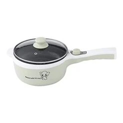 Electric Skillet,5 In 1Mini Student Dorm Pan,Rapid Noodle Cooker,Non-stick Sauté Pan,Hot Pot With Lid,for Cooking,Roasting,Stir-frying,baking,Steaming.
